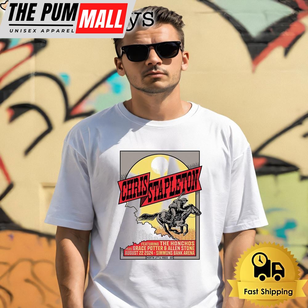 Chris Stapleton Live AtSimmons Bank Arena In North Little Rock AR On August 22 2024 Unisex T-Shirt