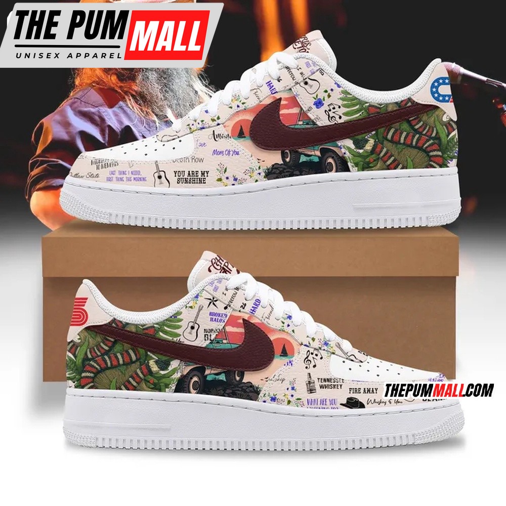 Chris Stapleton Music Air Force 1 Shoes Sneaker