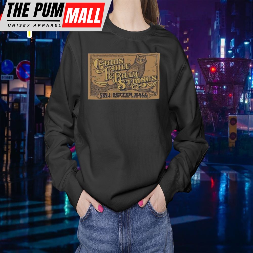 Chris Thile And Billy Strings February 1, 2025 Geffen Hall New York, Ny T-Shirt