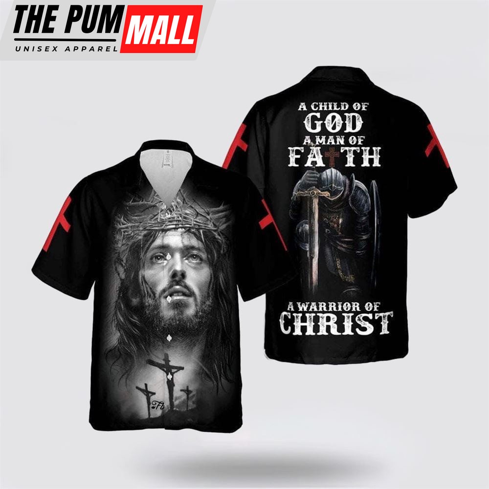 christian-hawaiian-shirt-a-child-of-god-a-man-of-faith-religious-hawaiian-shirt-f3wx6diy Christian Hawaiian Shirt, A Child Of God A Man Of Faith Religious Hawaiian Shirt, Religion Hawaiian Shirt