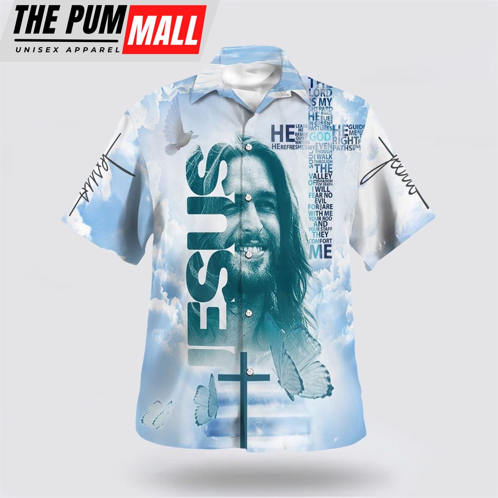 Christian Hawaiian Shirt, Christian Jesus Easter Hawaiian Shirt, Religion Hawaiian Shirt