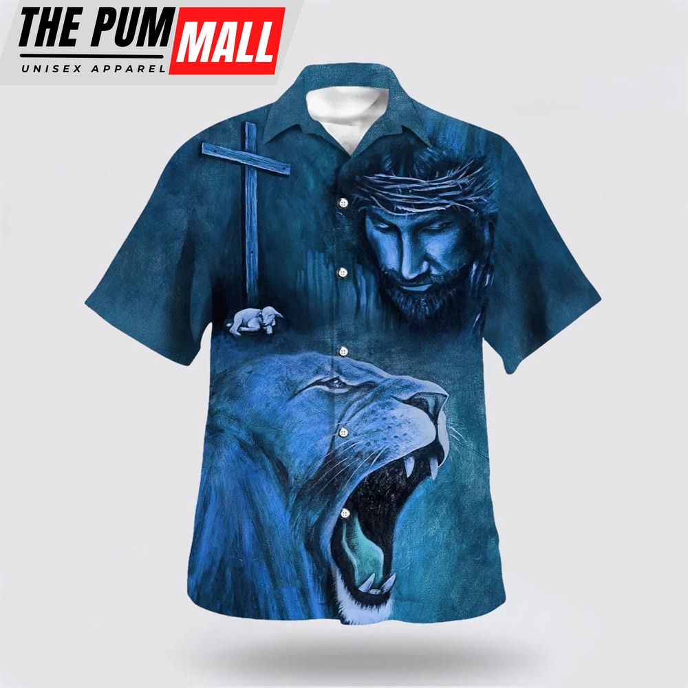 Christian Hawaiian Shirt, God Christian Jesus Hawaiian Shirt, Religion Hawaiian Shirt