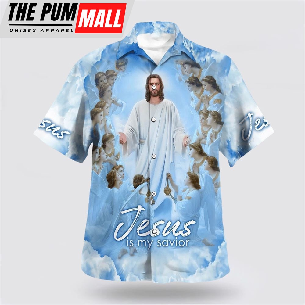 Christian Hawaiian Shirt, Jesus Is My Savior 4 Hawaiian Shirts, Christian Clothing Hawaii