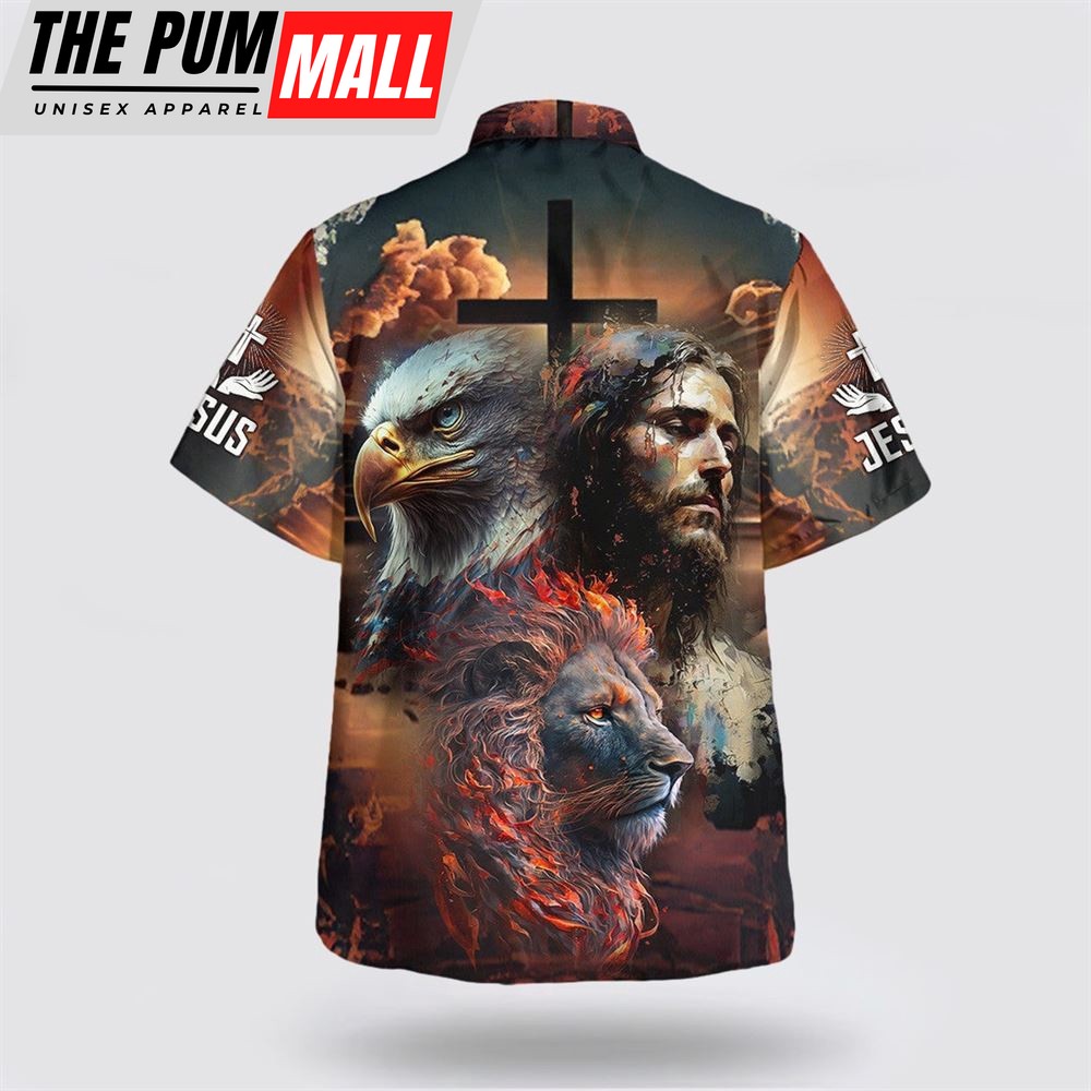 christian-hawaiian-shirt-jesus-lion-eagle-face-hawaiian-shirt-christian-clothi-uv06k06p Christian Hawaiian Shirt, Jesus Lion Eagle Face Hawaiian Shirt, Christian Clothing Hawaii