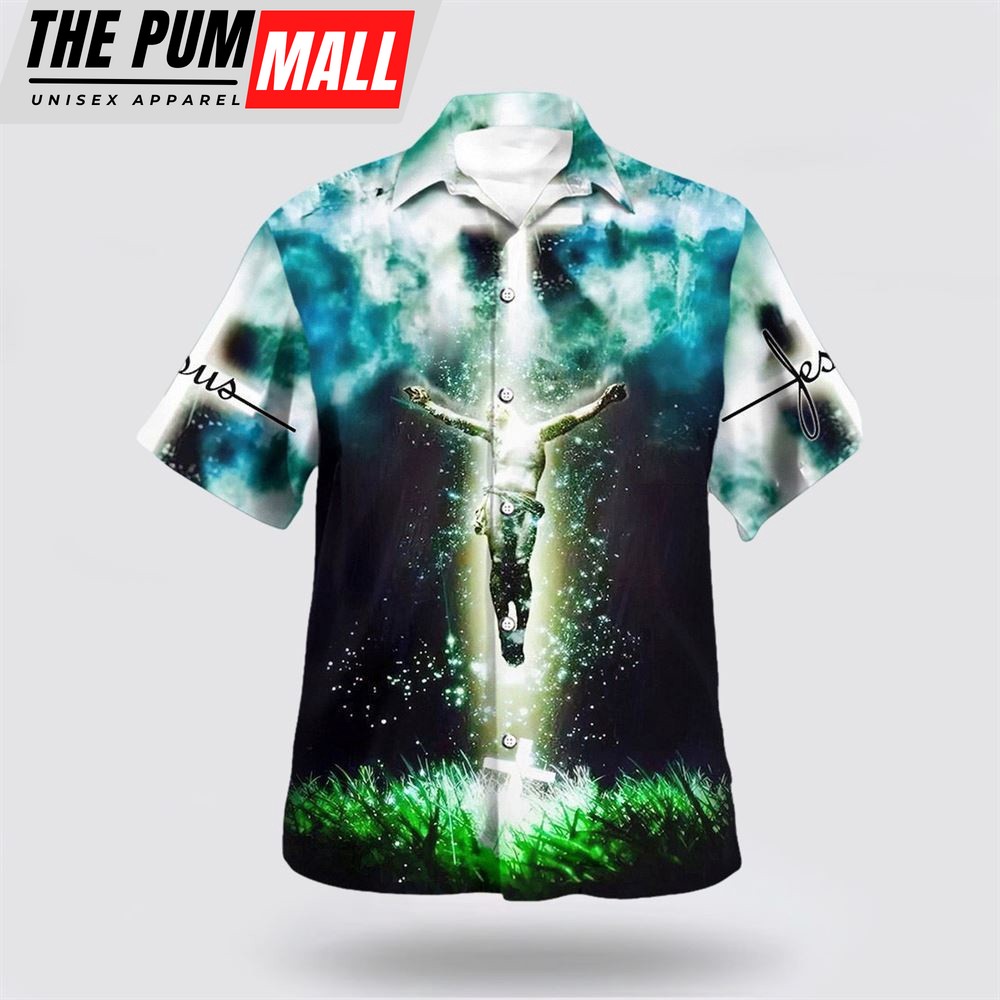 Christian Hawaiian Shirt, Resurrection Of Jesus Hawaiian Shirts, Christian Clothing Hawaii
