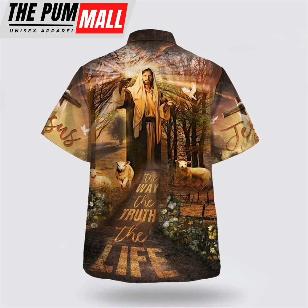 christian-hawaiian-shirt-the-way-the-truth-and-the-life-hawaiian-shirts-christ-yk3vtv8u Christian Hawaiian Shirt, The Way The Truth And The Life Hawaiian Shirts, Christian Clothing Hawaii