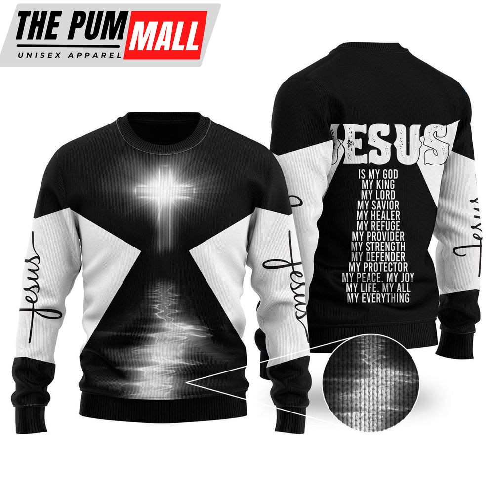 Christian Jesus, Ugly Sweater Party, Ugly Christmas Sweater, Jumper For Christian