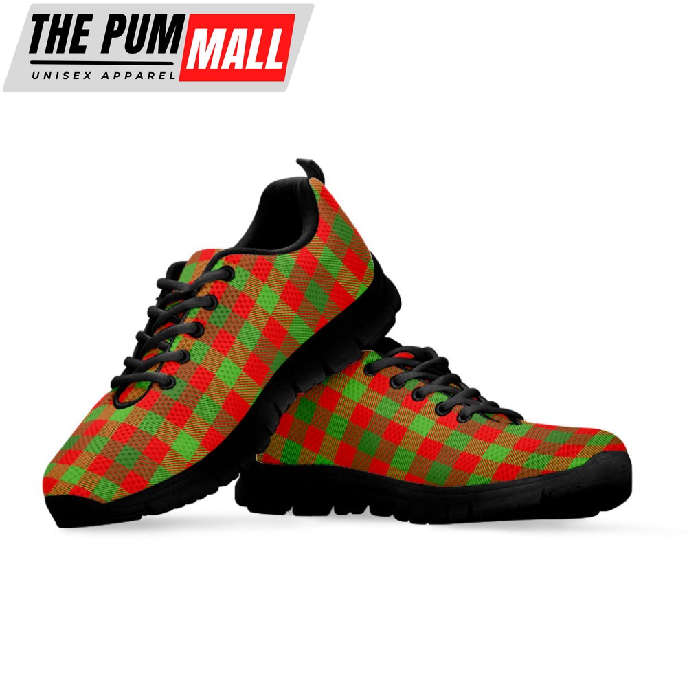 christmas-buffalo-plaid-print-black-running-shoes-gift-for-men-and-women-n41doer9 Christmas Buffalo Plaid Print Black Running Shoes, Gift For Men And Women