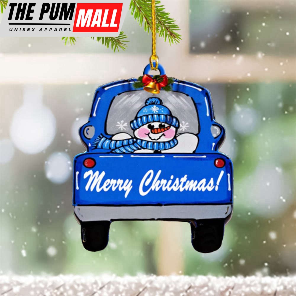 Christmas Car Ornament Snowman Car Ornaments For Christmas Tree 2023 Limited Edition