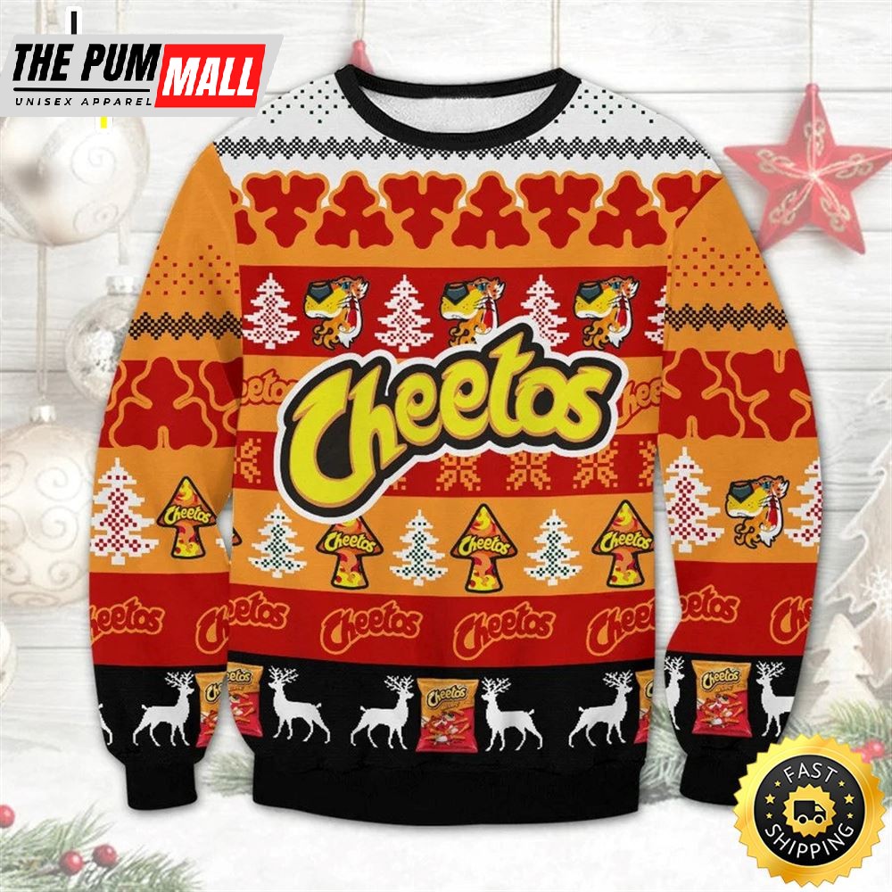 Christmas Fast Food Ugly Sweater