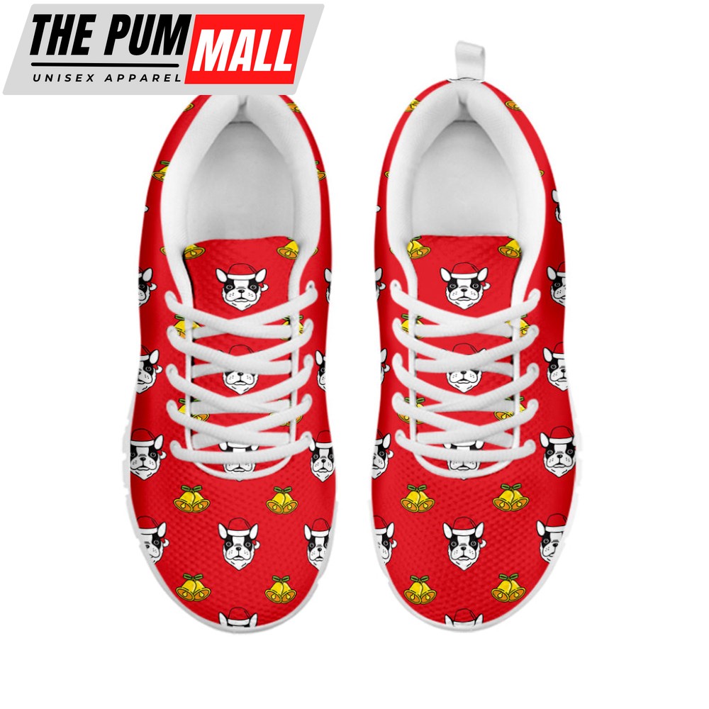 christmas-french-bulldog-santa-print-white-running-shoes-gift-for-men-and-women-vec9hpls Christmas French Bulldog Santa Print White Running Shoes, Gift For Men And Women