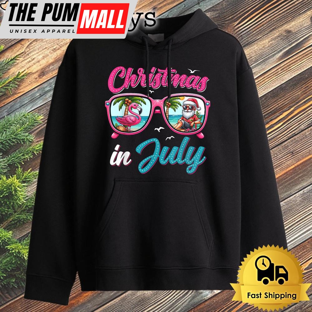 Christmas In July Beach Summer Hoodie