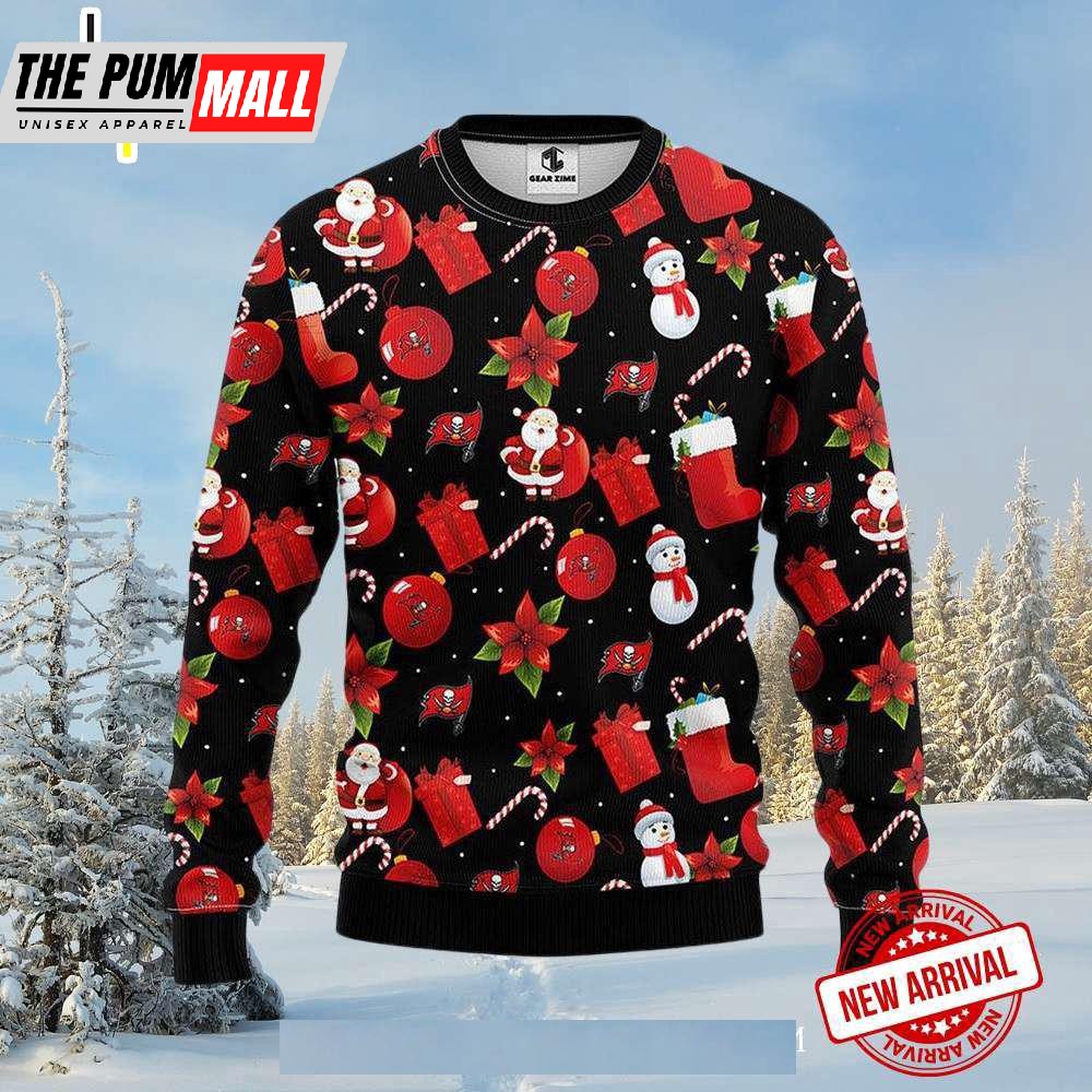 Christmas Ornaments Pattern Ugly Christmas Sweater