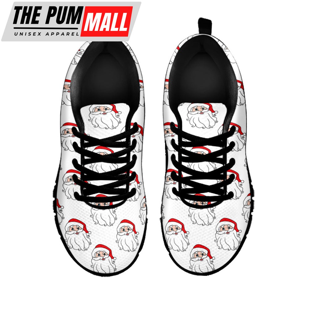 christmas-santa-claus-pattern-print-black-running-shoes-gift-for-men-and-women-rxsrqs2p Christmas Santa Claus Pattern Print Black Running Shoes, Gift For Men And Women