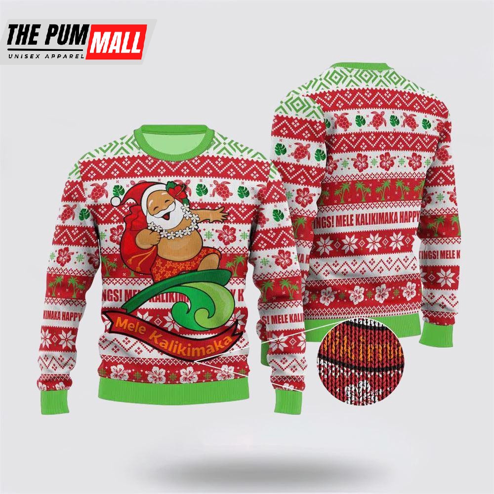 Christmas Santa Clause Ugly Christmas 3D Sweater