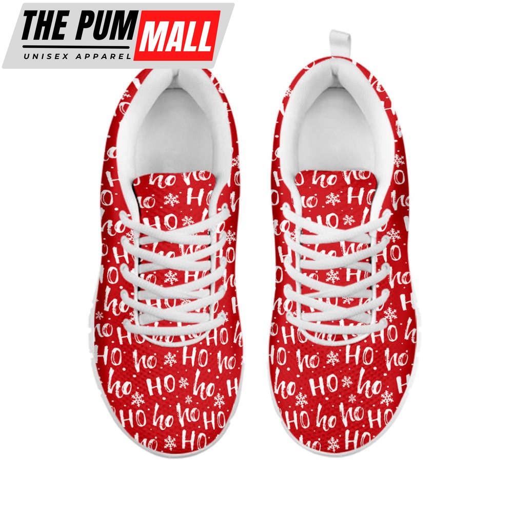 christmas-santa-laugh-pattern-print-white-running-shoes-gift-for-men-and-women-j2vxt7zy Christmas Santa Laugh Pattern Print White Running Shoes, Gift For Men And Women
