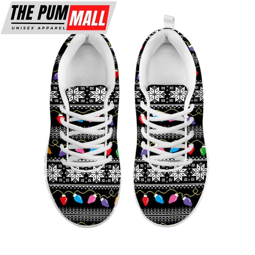 christmas-tree-lights-print-white-running-shoes-gift-for-men-and-women-8uvss4d2 Christmas Tree Lights Print White Running Shoes, Gift For Men And Women