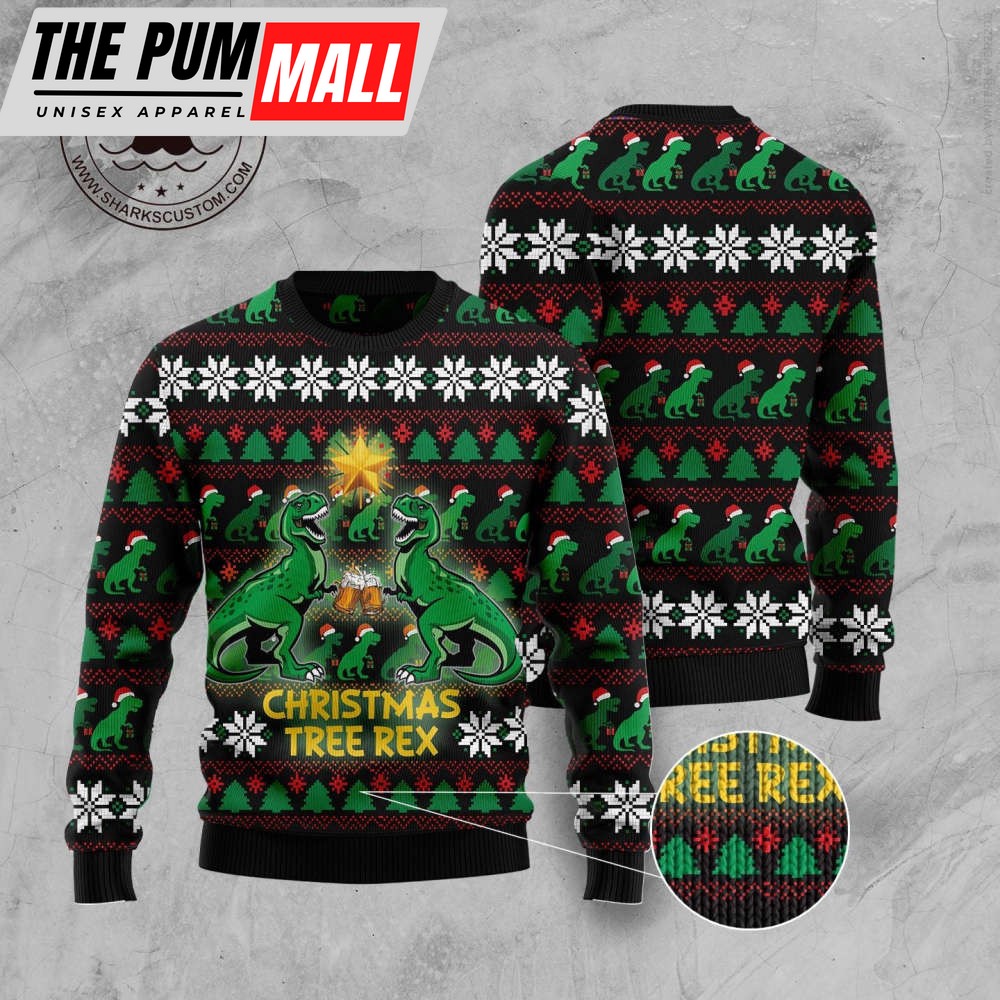 christmas-tree-rex-tg5928-ugly-christmas-sweater-noel-malalan-signature-m46y6dw6 Christmas Tree Rex TG5928 Ugly Christmas Sweater – Noel Malalan Signature