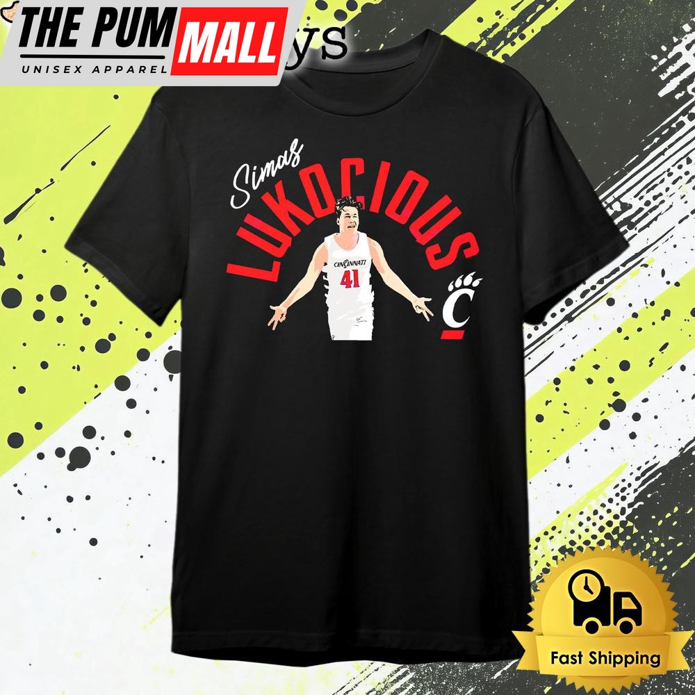 Cincinnati Bearcats Basketball Simas Lukocious T Shirt