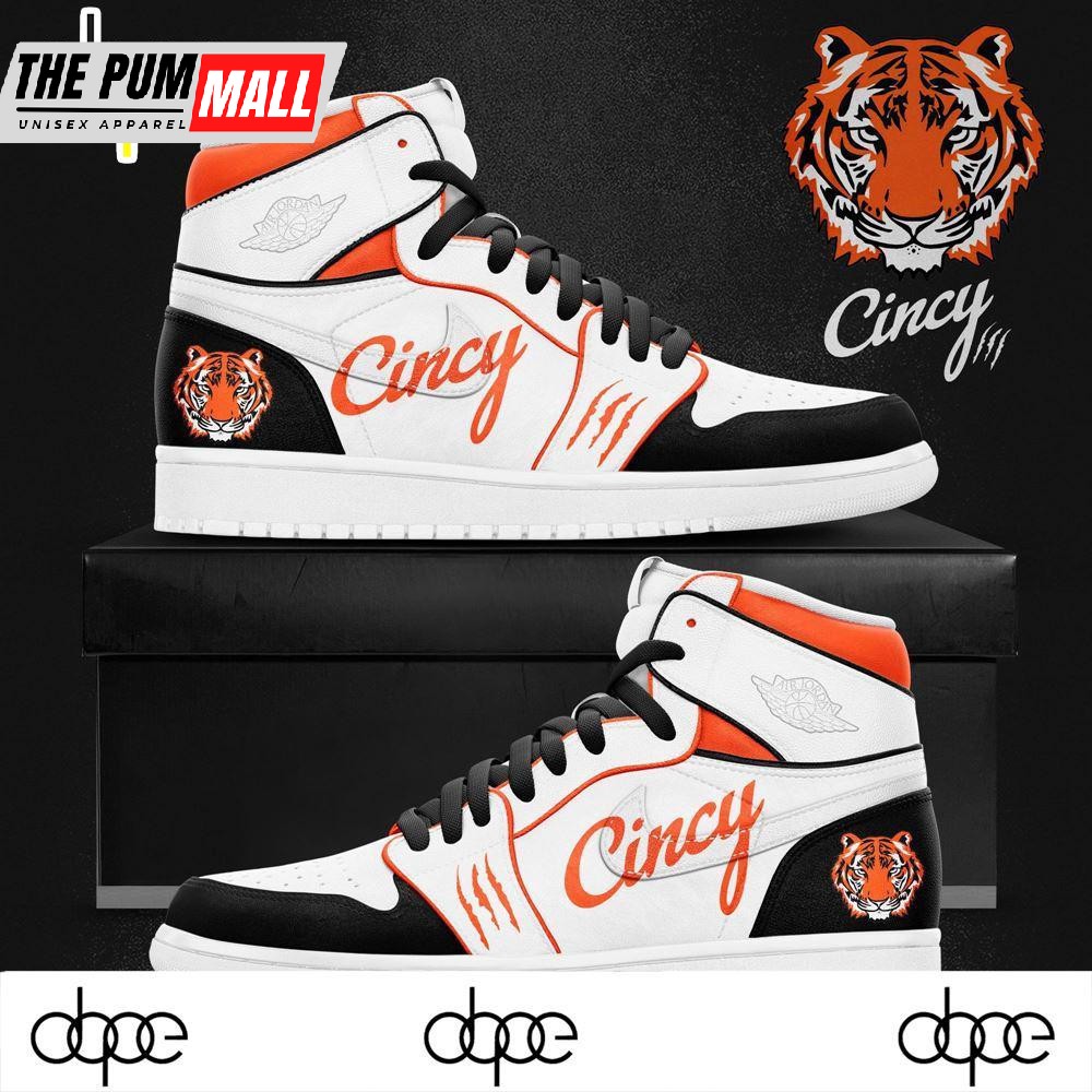 Cincinnati Bengals 2024 Cincy New Air Jd1 Shoes