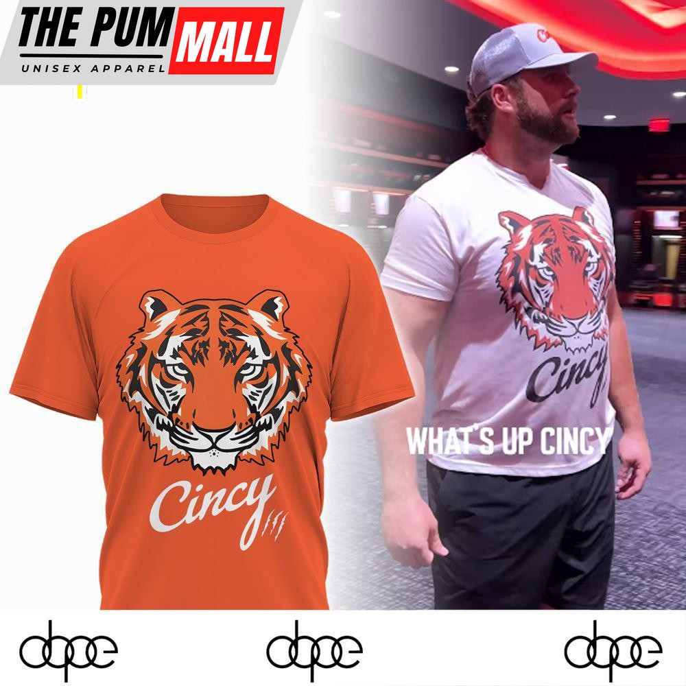Cincinnati Bengals 2024 Cincy Orange Shirt