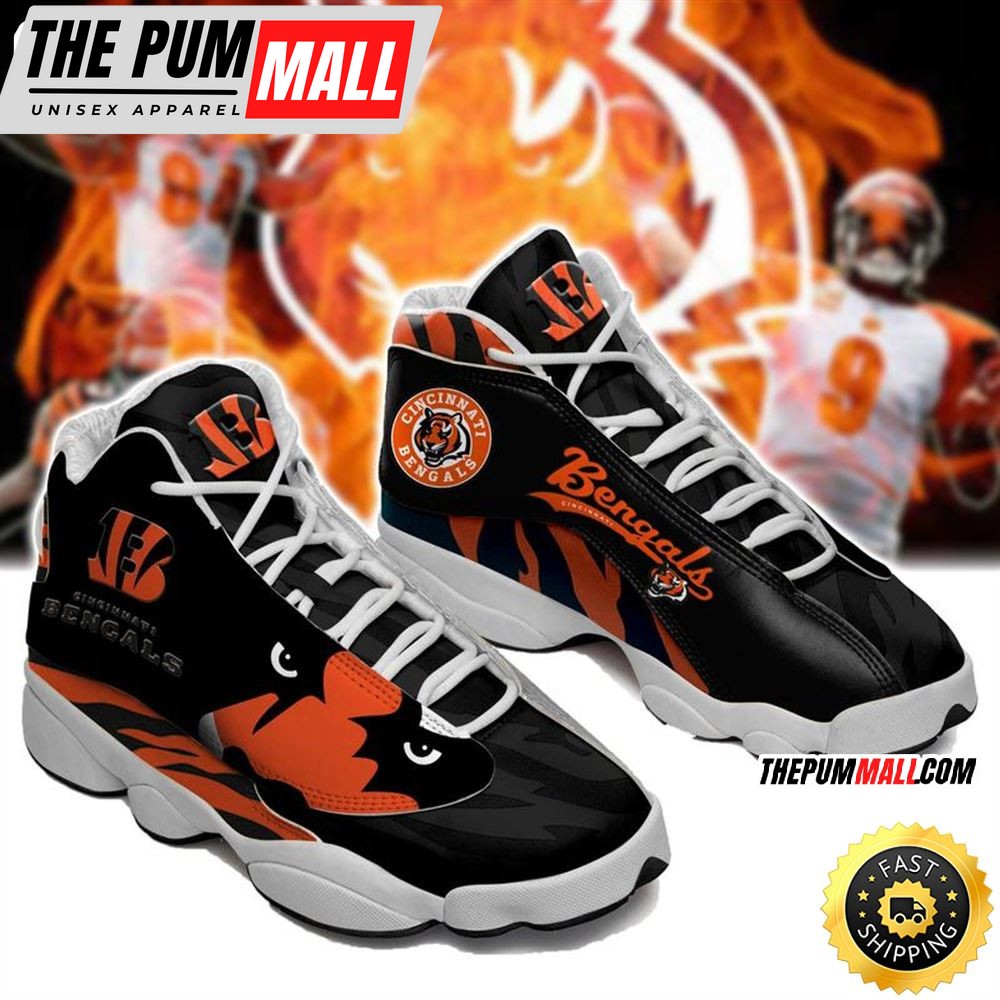 Cincinnati Bengals Nfl Air Jd 13 Sneaker