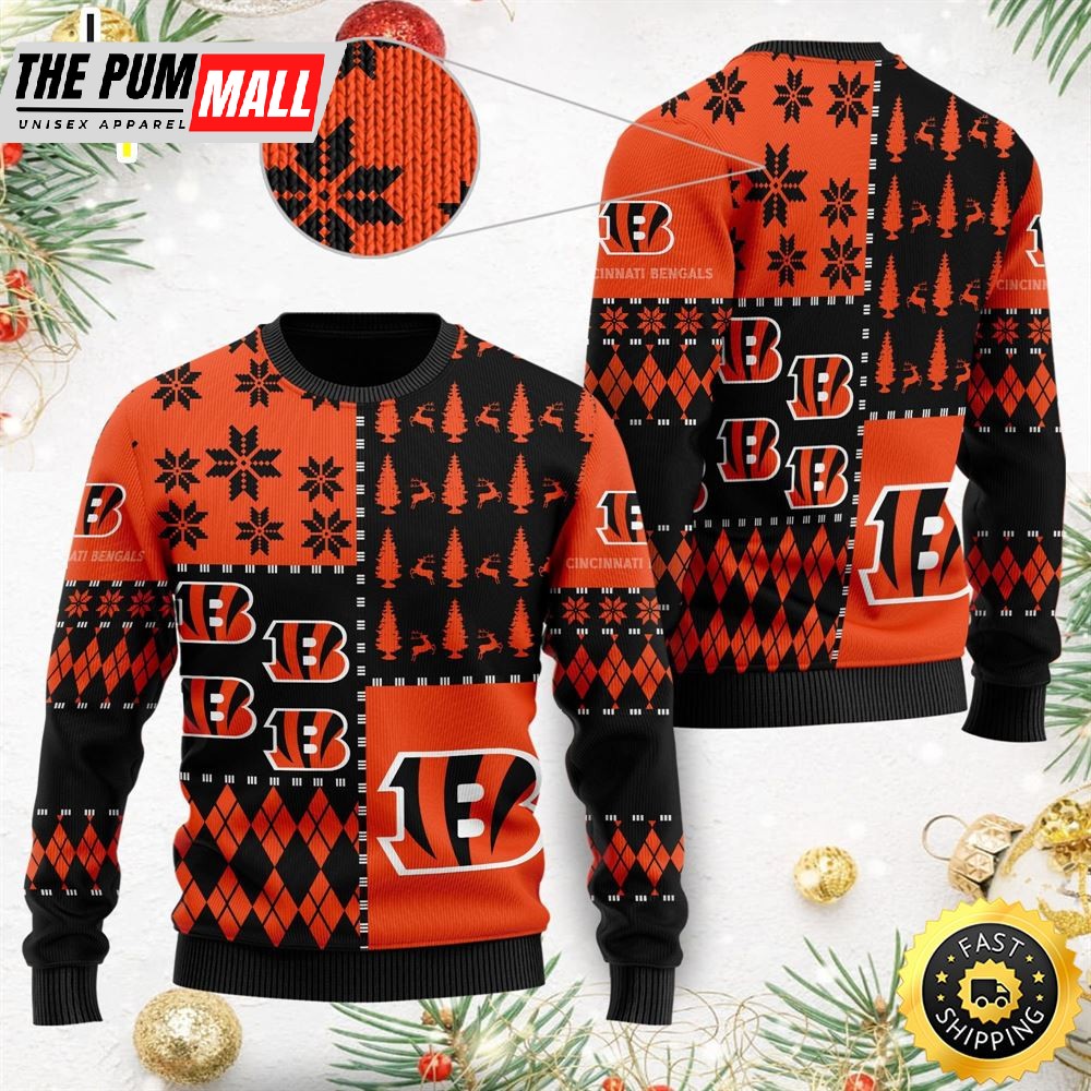 Cincinnati Bengals NFL Christmas Ugly Sweater