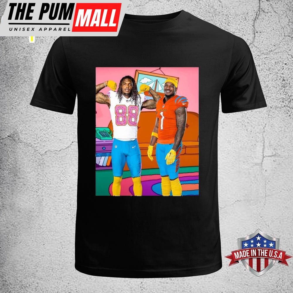 Cincinnati Bengals Vs Dallas Cowboys Imagine These Stars Unisex T-Shirt