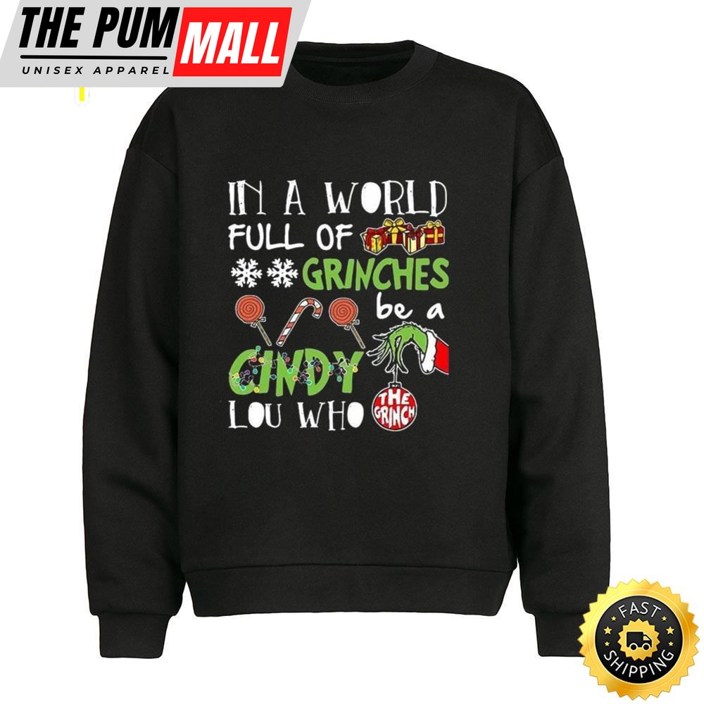 Cindy Lou Who Grinch Christmas T-Shirt