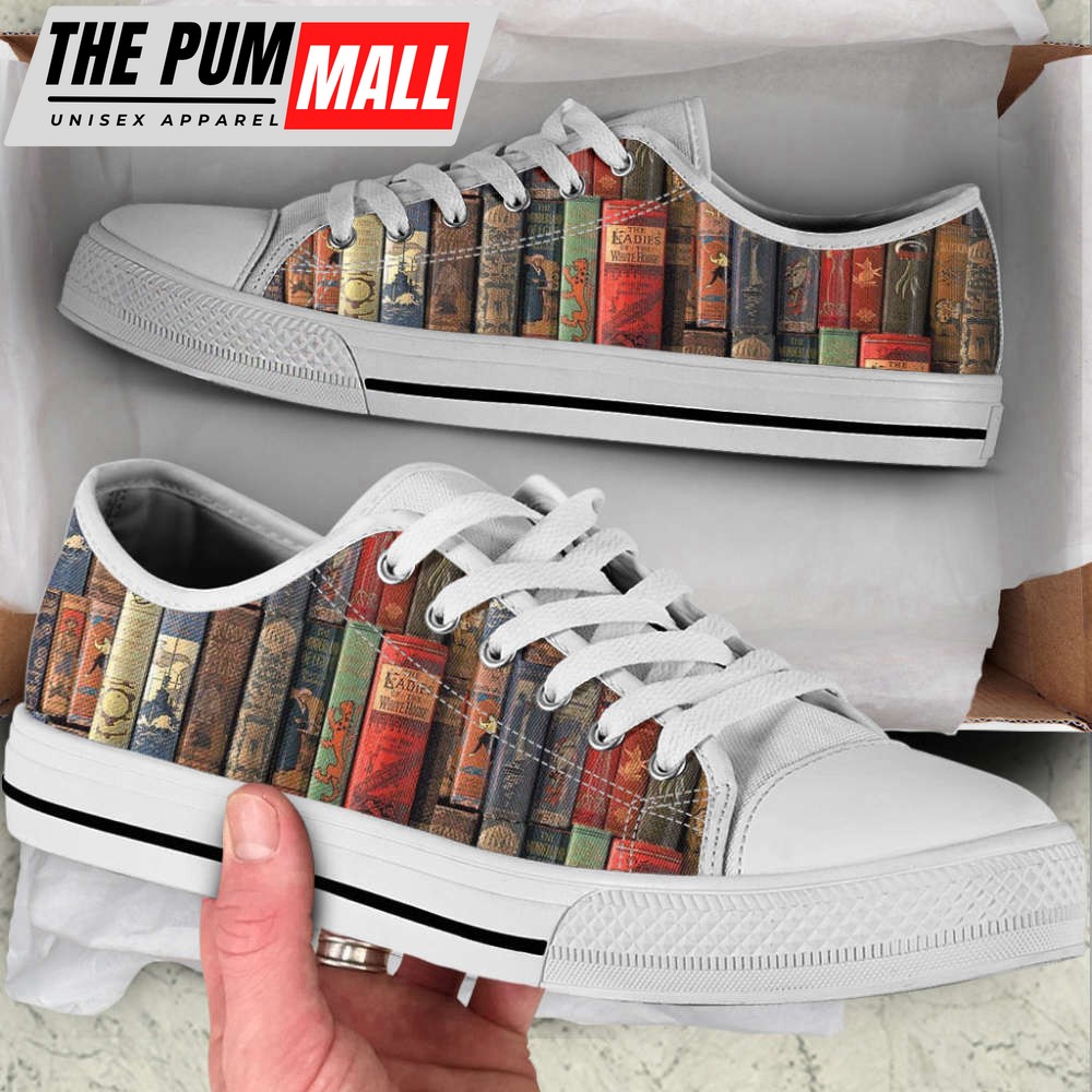 Classic New Version Low Top Canvas Print Shoes – Trendy Footwear