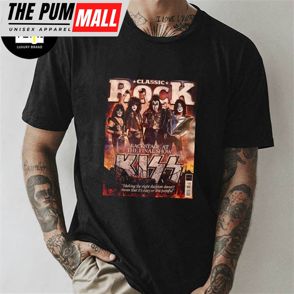 Classic Rock Mag Kiss Band Feb 2025 Fan Gifts Classic T-Shirt
