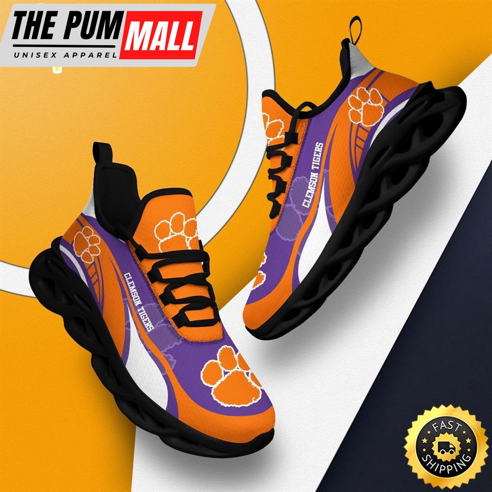 Clemson Tigers Sneakers Max Soul Trending Summer