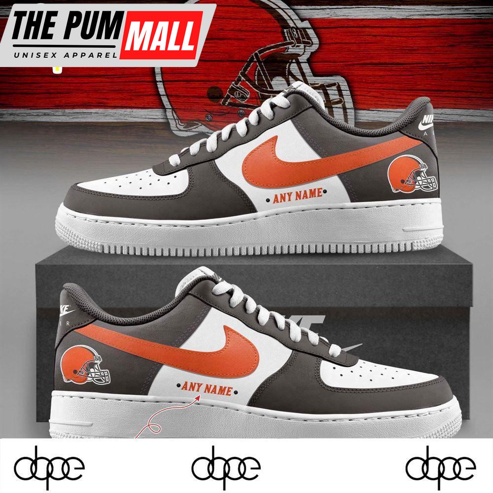Cleveland Browns 2024 New Af1 Sneaker