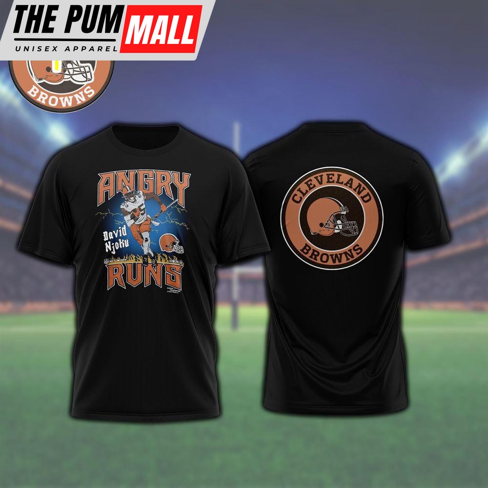 Cleveland Browns Angry Runs T-Shirt Unisex