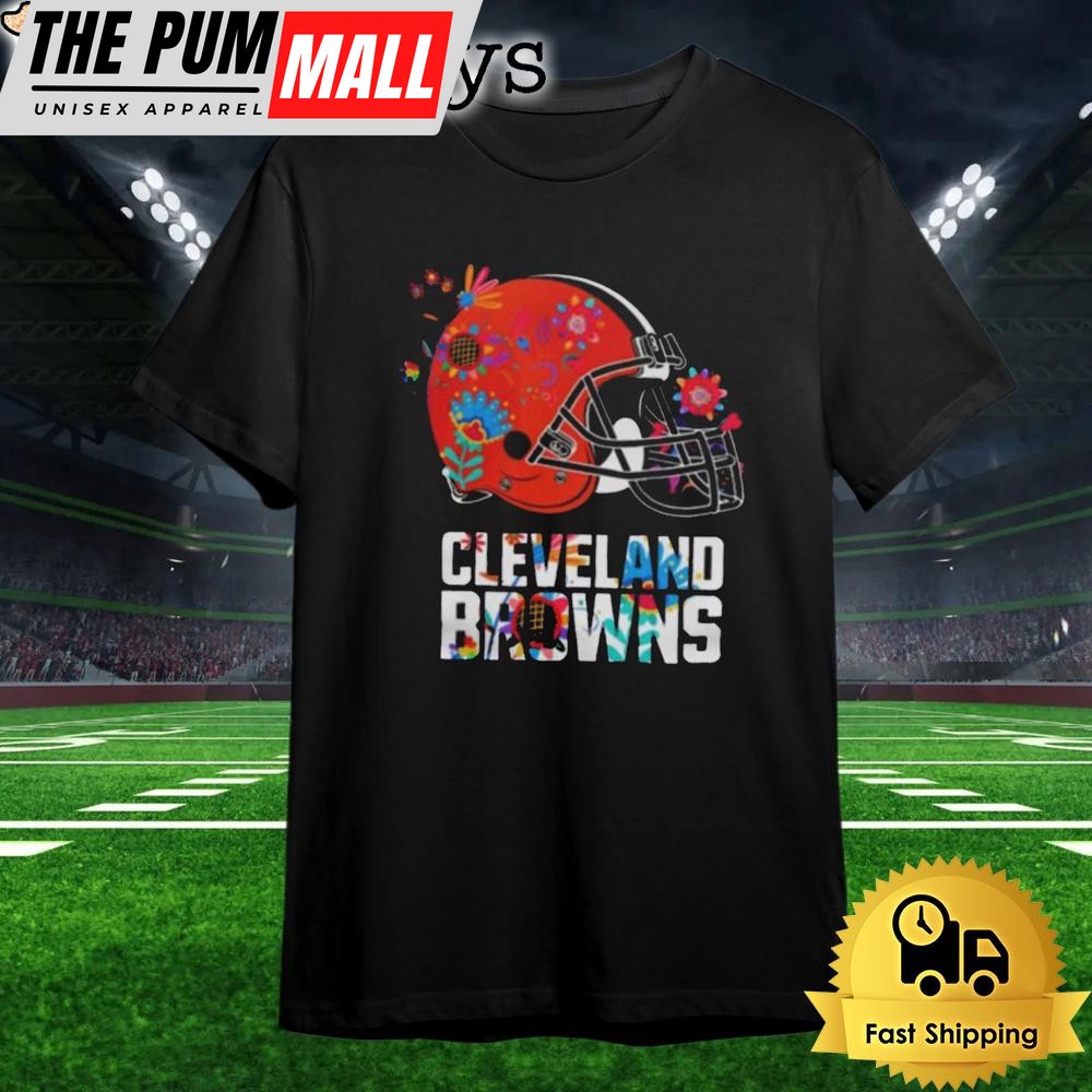 Cleveland Browns Dia De Los Muertos T Shirt