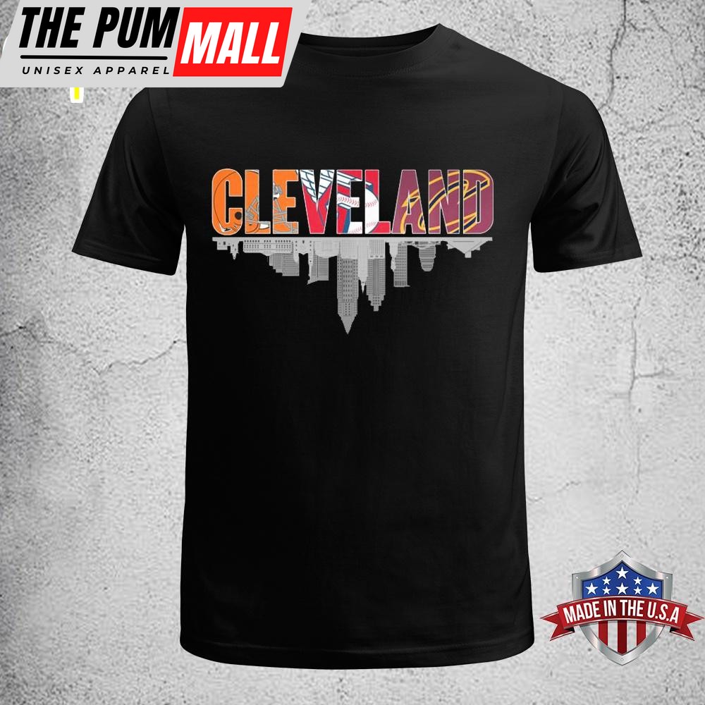Cleveland Browns Indians Cavaliers Team Unisex T-Shirt