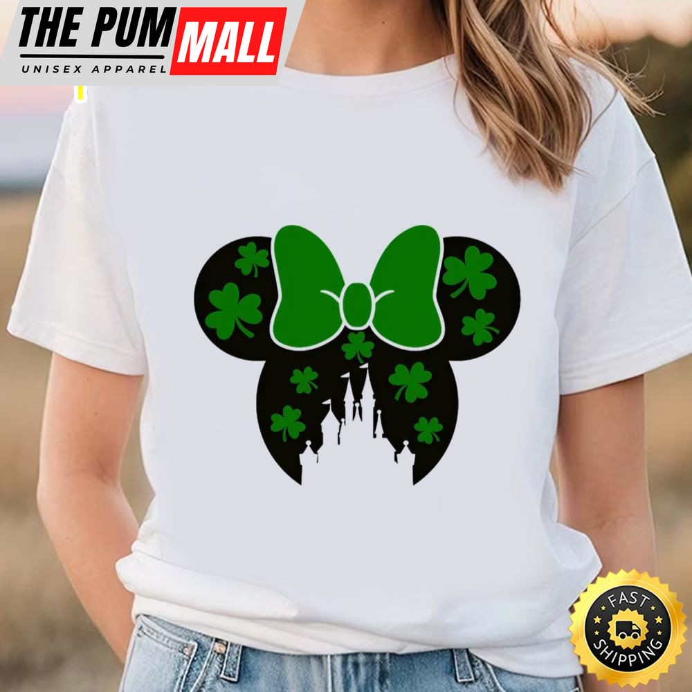 Clover Disney Castle Minnie Mouse Shirt