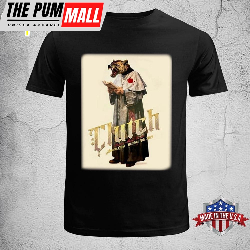 Clutch Bayou Music Center, Houston, TX Tour Unisex T-Shirt