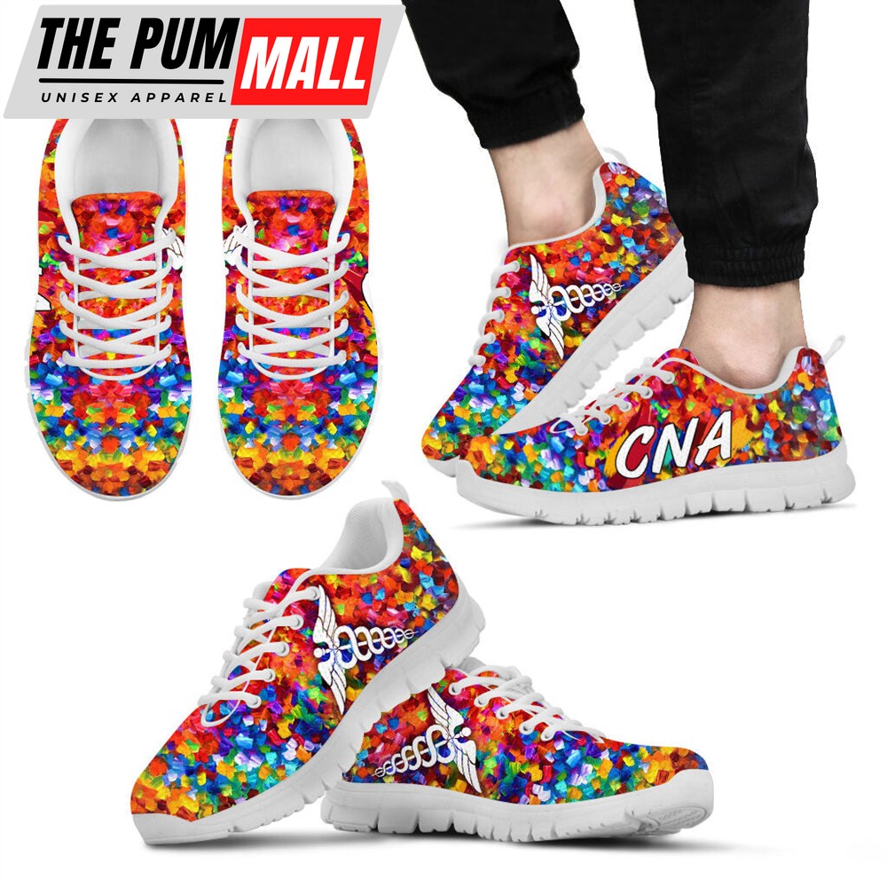 Cna Paint Art Shoes Fashion Sneaker For Women And Men Comfortable Walking Running Lightweight Casual Shoes Malalan