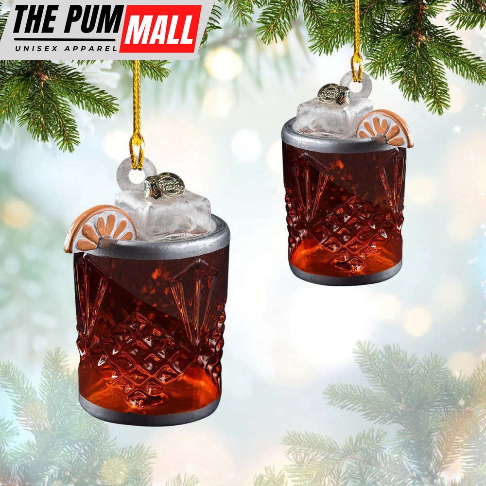Cocktail Christmas Ornament Cocktail Glass Christmas Ornaments Decorations Limited Edition