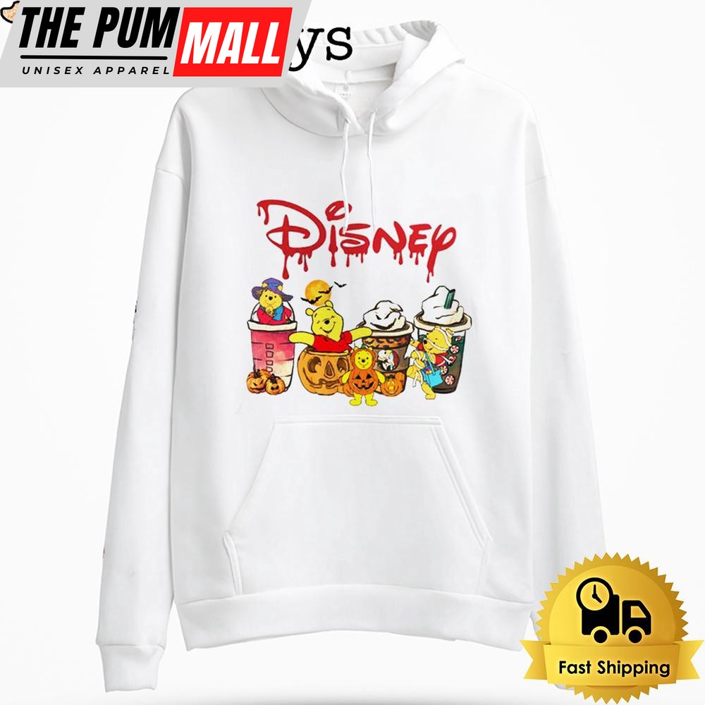 Coffee Pooh Halloween Hoodie
