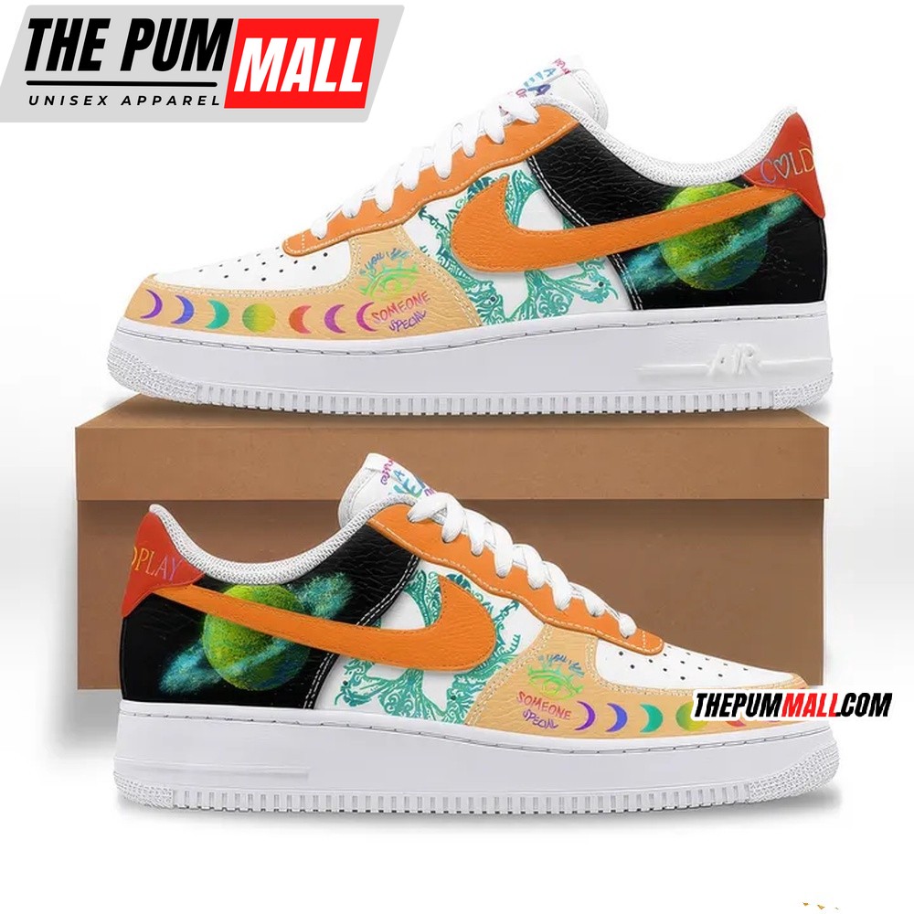 Coldplay Air Force 1 Shoes Sneaker