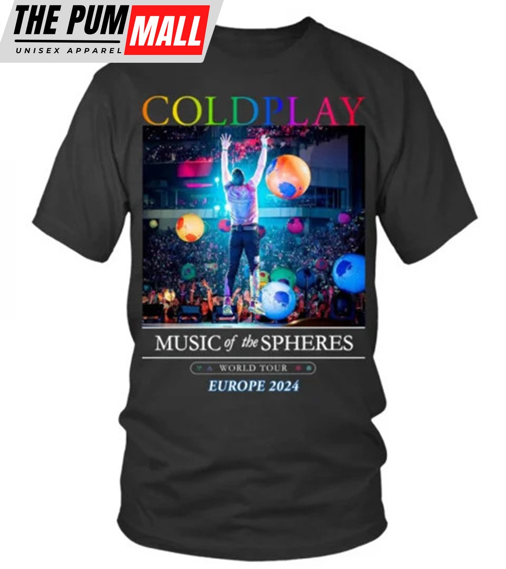 Coldplay Europe Tour 2024 T-Shirt