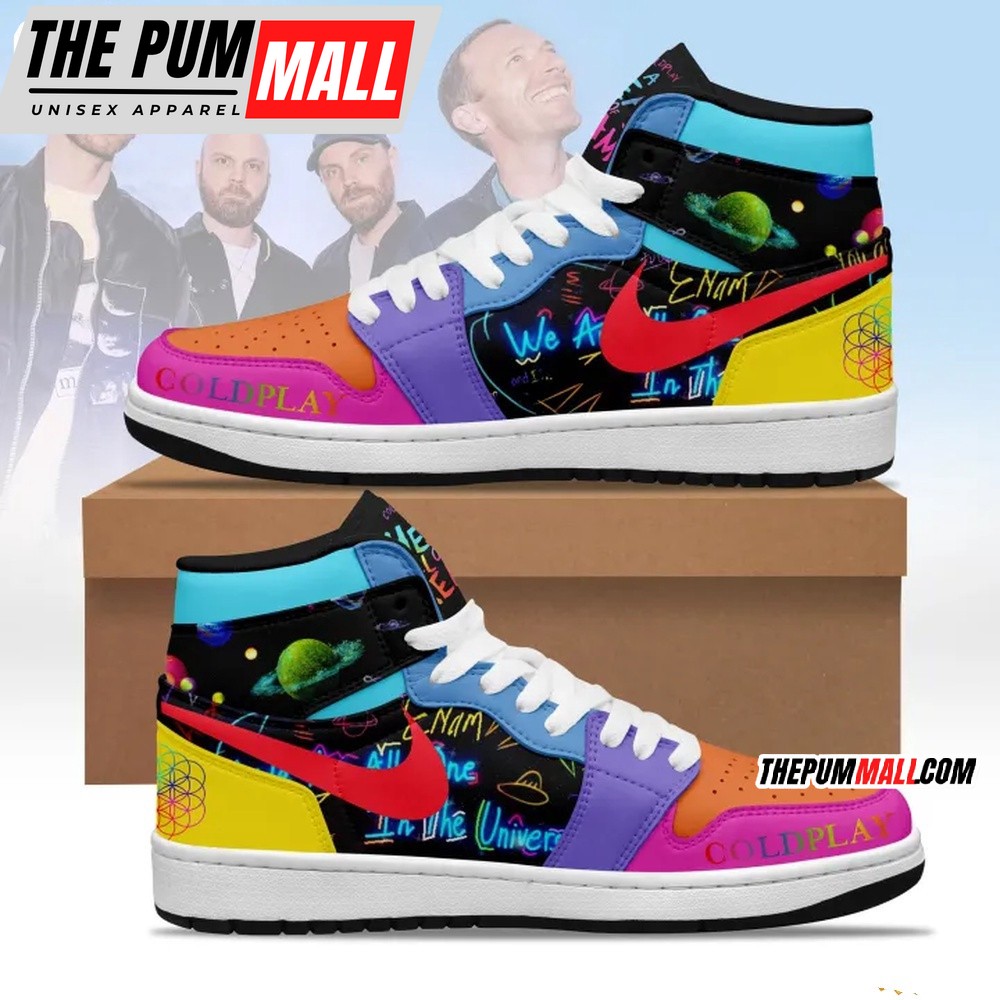 Coldplay Fan Lover Air Jd 1 Hightop Shoes