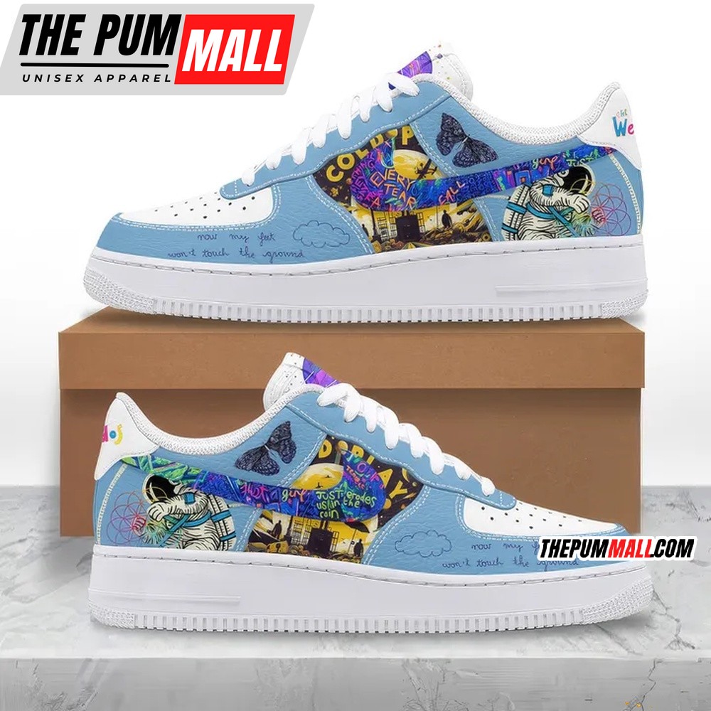 Coldplay Music Air Force 1 Shoes Sneaker