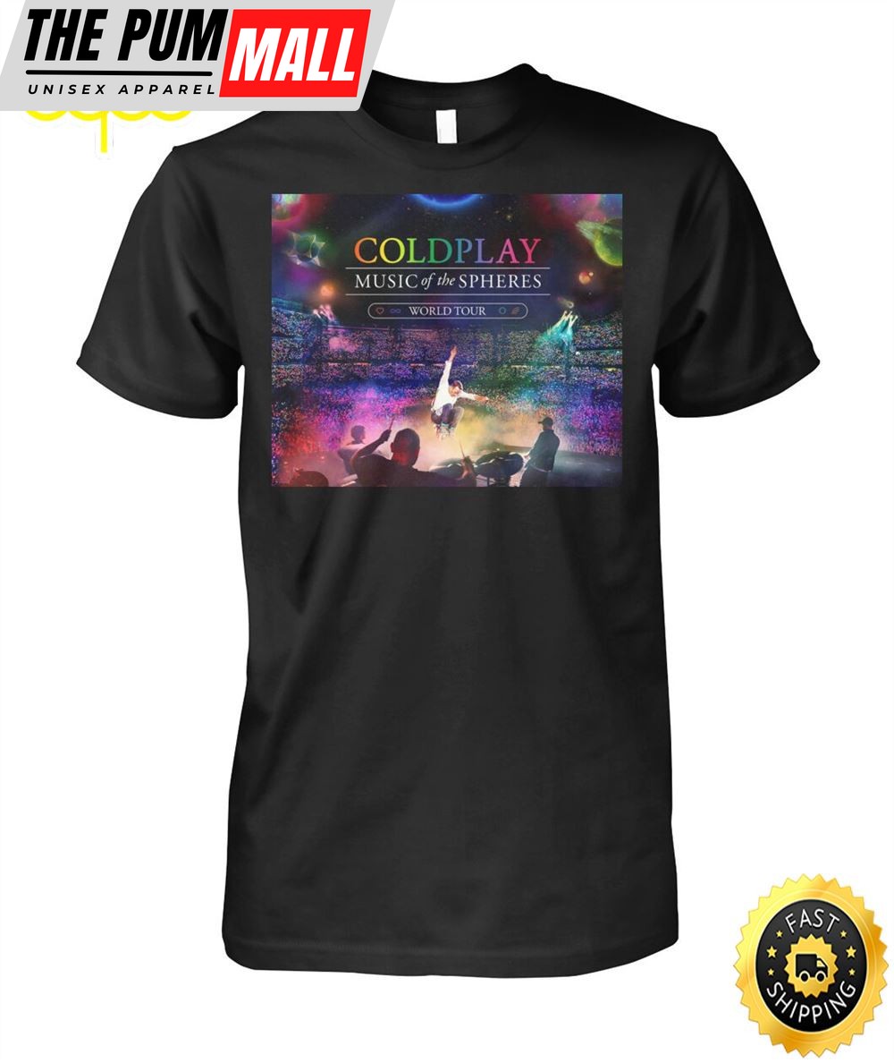 Coldplay Music Of The Spheres World Tour 2025 Shirts