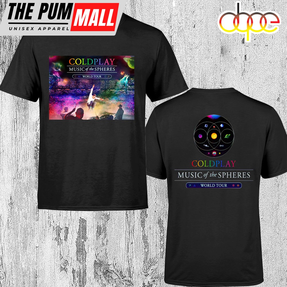 Coldplay Tour 2025 Music Unisex T-Shirt