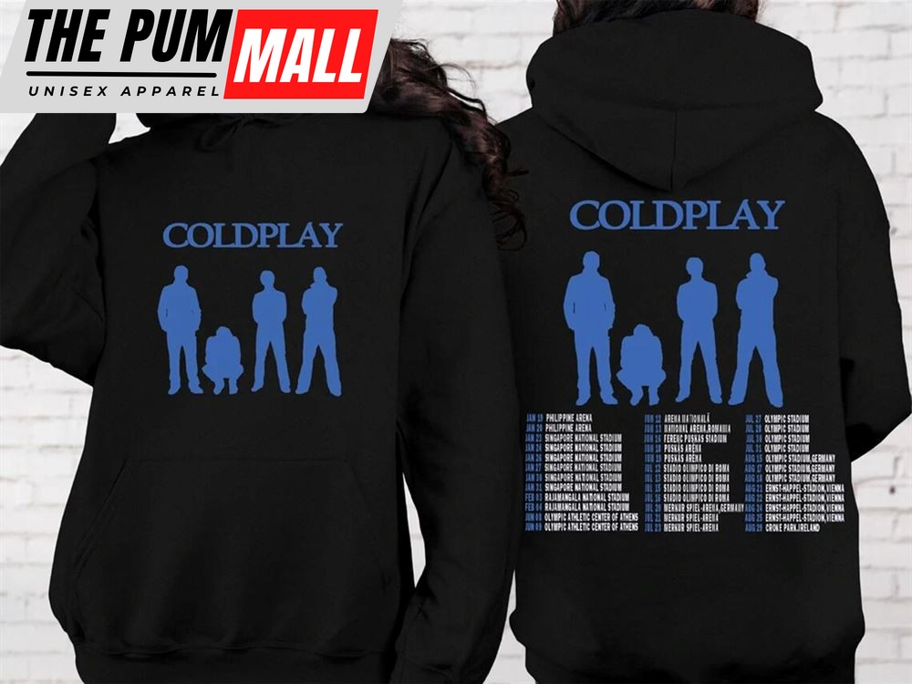 Coldplay World Tour Coldplay Tour 2024 Tshirt