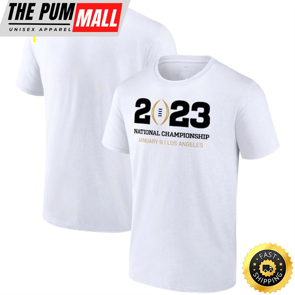 College Football Playoff Branded 2025 Event Logo White T-shirt