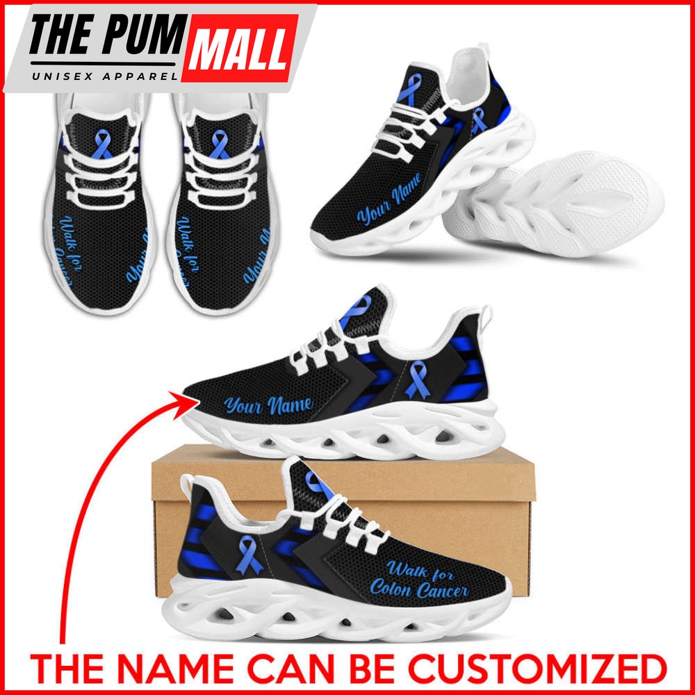 Colon Cancer Walk For Simplify Style Flex Control Sneakers For Men And Women
